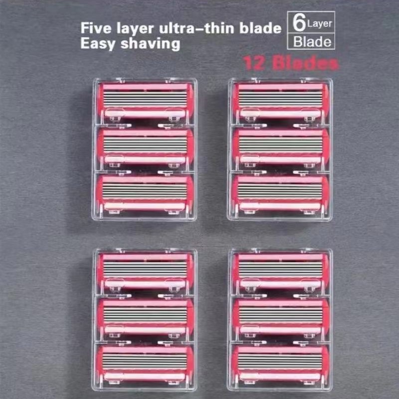 Red 12-blade blade [no blade holder]