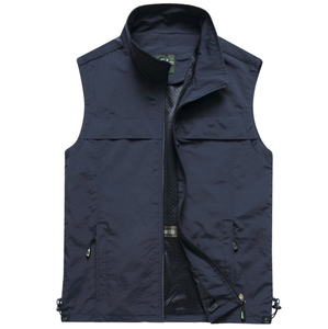 <span class=keywords><strong>Giacca</strong></span> da uomo in gilet invernale Casual traspirante verde <span class=keywords><strong>con</strong></span> Design senza maniche nuova fornitura di abbigliamento esterno OEM - Product Image 2
