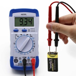 Multímetro Digital CS XL830L con Pantalla LCD, Probador de Voltaje CA, Diodos, Corriente, Voltímetro, Amperímetro - Product Image 3
