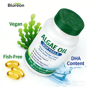 Compléments alimentaires en gros OEM Huile d'algues végétalienne EPA+<span class=keywords><strong>DHA</strong></span>+<span class=keywords><strong>ALA</strong></span> Oméga-3 Capsules molles 1250mg Huile de poisson Antioxydant Citron - Product Image 6