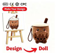 Porte-clés en peluche personnalisés certifiés EN71 CPC, avec logo et forme sur mesure, petits animaux en peluche, idéal pour anniversaire