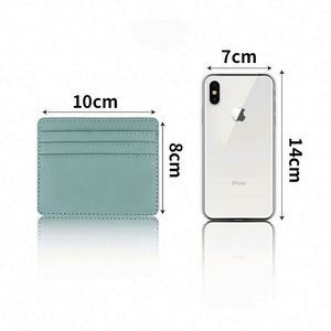 Porte-monnaie personnalisé en cuir PU, porte-documents, porte-cartes d'affaires – Vente chaude - Product Image 3