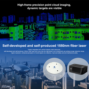 Leishen LS500S4-A 1550nm Fiber Laser LiDAR 1500m Capteur 3D à très longue portée TOF haute résolution pour drone - Product Image 6