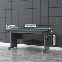 Table de travail antistatique OEM, table d'atelier, table de ligne d'assemblage, étagères réglables, tiroirs, table d'opération multifonctionnelle, robuste