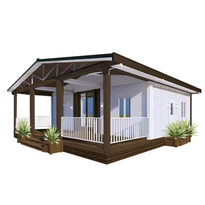 Modern Designs Luxury Villa Modular Small Home Detachable Prefab Folding Houses Temporary House With 3 Bedroom