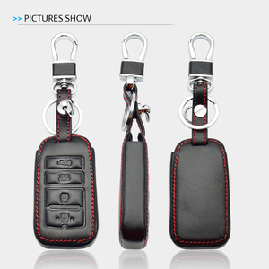Nhà máy Da Trường Hợp Chìa Khóa Xe Cho <span class=keywords><strong>Kia</strong></span> Sorento K900 Mới K7 Cadenza 2017 2018 2019 4 Nút Thông Minh Từ Xa chính bìa Phụ Kiện - Product Image 3