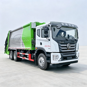 รถบรรทุกอัดขยะขนาด 23 ลูกบาศก์เมตร ยอดขายดีที่สุด Dongfeng Huashen 6x4 รถเก็บขยะสำหรับงานหนัก พร้อมอุปกรณ์ไฮดรอลิก - Product Image 2