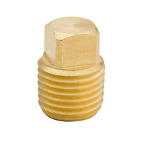 Bouchon à vis fileté Npt en laiton 1/2''