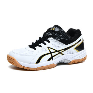 Scarpe da Ginnastica da Uomo e da <span class=keywords><strong>Donna</strong></span> 2023 Leggere Traspiranti per Badminton <span class=keywords><strong>Pallavolo</strong></span> Allenamento Sportivo all'Aperto Nere e Rosa - Product Image 1
