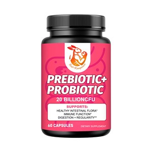 High Quality OEM Prebiotic <b>Probiotic</b> Capsules 20 Billion CFU Support Gut Health Digestion and Immune Function Capsules - Product Image 1
