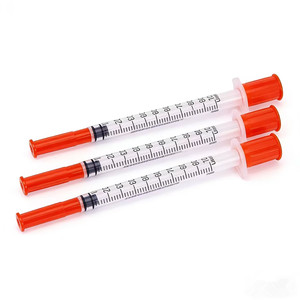 <span class=keywords><strong>Jeringa</strong></span> <span class=keywords><strong>de</strong></span> <span class=keywords><strong>Insulina</strong></span> Desechable <span class=keywords><strong>de</strong></span> Seguridad <span class=keywords><strong>de</strong></span> 31g <span class=keywords><strong>0.3</strong></span> ml 1ml U50 Naranja con Aguja 31gX6mm para Uso Animal - Product Image 6