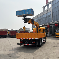 Grue araignée radiocommandée de 6 tonnes, flèche de 17 m, grue araignée tout-terrain sur chenilles pour utilisation en extérieur et en intérieur