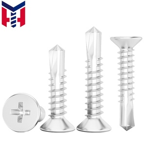 Tornillos Autoperforantes Phillips de Acero Inoxidable 304 con Cabeza Plana y Ranura Cruzada, Tamaños Personalizados DIN <span class=keywords><strong>7504P</strong></span> para Techos Metálicos - Product Image 2