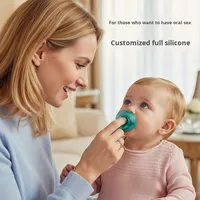 Sucette pour bébé ultra douce CE 0-18 mois Nouveau-né Sommeil et dentition Anneau de dentition en silicone Fabriqué en Chine