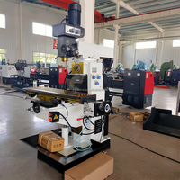 Hobby Mini Universele Verticale Frees- en Boormachine ZX50C Yade CNC R8 Spindel Taper 1 Jaar Garantie Medium Duty Hoge Nauwkeurigheid