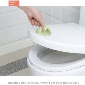 Gancho Adhesivo Ligero Sin Perforaciones para Puertas, Asa Fuerte Autoadhesiva para Ventanas Correderas de Vidrio, Armarios y Gabinetes - Product Image 1