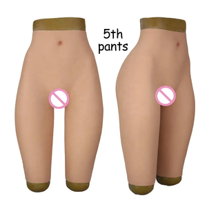 Pantalones Cortos con Vagina de Silicona para Travestis, Pantalones Cortos con Vagina Falsa y Almohadillas Grandes para Ladyboy - Product Image 4