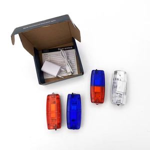 Đèn LED nhấp nháy trên vai Chạy ban đêm Đèn tín hiệu giao thông tuần tra an ninh với kẹp cảnh báo ban đêm - Product Image 5