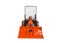 Treuil forestier mécanique pour tracteur, treuil de débardage de bois avec protection de fenêtre pliable, treuil forestier 3 points