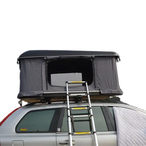 2023 на 3-4 человека Солнечная автомобильная палатка на крыше из углеродного волокна с твердым корпусом для продажи