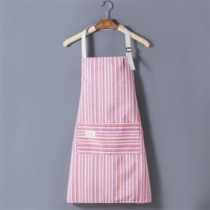 Tablier de cuisine minimaliste nordique pour femme, nouveau style maison, en toile respirante, résistant à la saleté, durable et lavable, vêtements de travail - Product Image 4