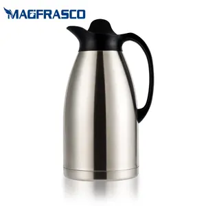 Factory 1.2L 1.5L 2.0L Double Wall SS Vacuum Flask Coffee Pot Insulated Thermal Thermos Vacuum Jug