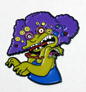 Pin de solapa de esmalte clásico <span class=keywords><strong>simpson</strong></span>, insignia personalizada de fábrica de China, <span class=keywords><strong>Los</strong></span> simpsons, gran oferta - Product Image 2