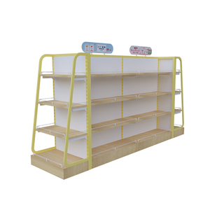 Baby Shop Shelves Metallic Customized Light Duty Store Style Stand Simple and <strong>Beautiful</strong> <strong>Rack</strong> Display Shelf - Product Image 3