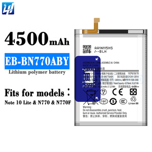 EB-BN770ABY de batterie d'origine <span class=keywords><strong>Samsung</strong></span> pour <span class=keywords><strong>Samsung</strong></span> Galaxy Note10 Lite N770 <span class=keywords><strong>N770F</strong></span> Batterie haute capacité - Product Image 3