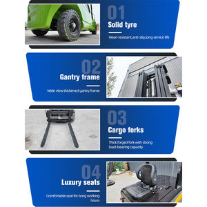 Montacargas Eléctrico Agrícola de Cuatro Ruedas con Tracción en las Cuatro Ruedas, Precio de Fábrica, 1.5t <span class=keywords><strong>2t</strong></span> 3t 3.5t - Product Image 6