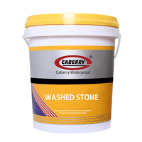 Peinture de pierre lavée liquide durable en gros, revêtement naturel pour sols et murs en pierre lavée, peinture de pierre lavée pour piscines