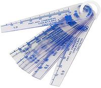 MoldTool Jauge de calage et d'épaisseur en PVC de qualité industrielle haute précision 0.02 0.05 1 1.5 2 2.5 4 5 MM Longueur 70MM