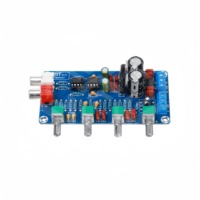 Carte de préampli amplificateur XH-M164 avec op-amp NE5532 pour l'amélioration audio et la réglage des aigus/bas.