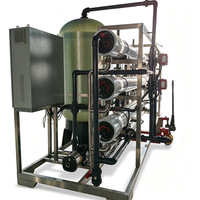 Équipement d'eau pure EDI, eau ultrapure, ultrafiltration, eau purifiée, eau déionisée, osmose inverse industrielle à grande échelle