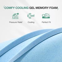 Matelas de lit d'hôtel de haute qualité Ressort de poche emballé sous vide Mousse à mémoire de forme en gel haute densité Couverture amovible en latex naturel Hôpitaux