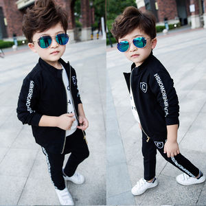 Se Busca Distribuidor de Productos Nuevos para el Mercado Chino, Conjunto de Boutique para Bebé Niño Otoño, Precio al por Mayor - Product Image 1