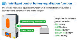 <span class=keywords><strong>Voltronic</strong></span> <span class=keywords><strong>Axpert</strong></span> Inversores fuera de la red VM III Twin 24V 48V 3KVA 5KVA 6KW VM3 4KW Twin/24 Hybrid MPPT Inversor solar - Product Image 4