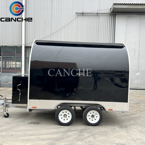 Remolque de Comida Móvil de Acero Inoxidable de Lujo, Multifuncional y Personalizable en Color, para Venta de Comida Rápida y Aperitivos en la Calle - Product Image 6