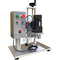 Machine de capsulage à vis de table manuelle pour capsuleuse de bouteilles rondes pour bouteilles en plastique