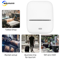 Mini-imprimante thermique portable sans fil Bluetooth rechargeable pour transfert de pochoirs de tatouage