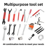 Caja de Herramientas Multifuncional para Bicicleta FZ044, Kit Completo de Herramientas de Mantenimiento para Bicicleta de Alta Resistencia, Hecho en China