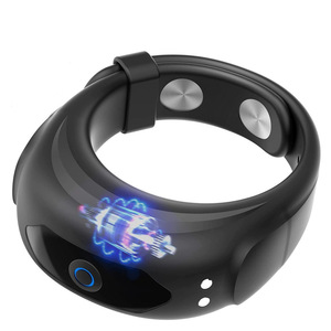 10-frequency <b>vibration</b> watch, semen-locking ring, magnetic <b>rechargeable</b> <b>vibrating</b> penis training masturbation ring, prostate - Product Image 2