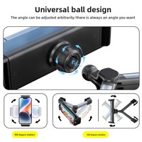 Soporte para Teléfono de Coche Transfronterizo, Giratorio y Extensible, Multifuncional, Compatible con Tablets, para Cama, con Logotipo Personalizado