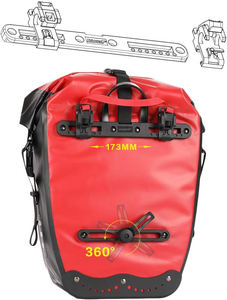 Sac de selle arrière pour vélo de voyage personnalisé avec logo, sac de rangement pour coffre, organisateur imperméable, sac de vélo de montagne, sac de poitrine, sac de bandoulière - Product Image 3