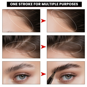 <span class=keywords><strong>Crayon</strong></span> à sourcils angulaire avec pointe inclinée à 15 degrés pour une application fluide et des résultats naturels, brosse carrée, personnalisable et en gros - Product Image 4