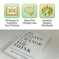 101 ensayos que cambiarán la forma de pensar, crecimiento mental, ajuste de patrones de pensamiento, lectura de libros