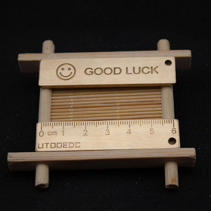 Llavero de latón con colgante rectangular, impresión en relieve, regla de 6 cm, accesorio para la enseñanza de matemáticas en primaria - Product Image 2