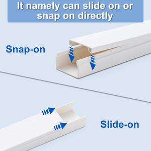 <span class=keywords><strong>Cache</strong></span>-câbles <span class=keywords><strong>mural</strong></span> en PVC <span class=keywords><strong>blanc</strong></span> ignifuge pour téléviseur, gaines de câbles, gestion des fils, <span class=keywords><strong>cache</strong></span>-câbles pour peinture murale - Product Image 6