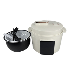 Cuisinière à riz électrique multifonctionnelle 3L, fonction faible teneur en sucre, minuterie numérique, contrôle, cuve antiadhésive, design carré, cuisson multifonctionnelle - Product Image 3