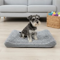 Lit orthopédique pour chien en mousse à mémoire de forme XL, housse amovible lavable, coussin de soutien rectangulaire, lit pour animaux de compagnie pour chiens et chats âgés